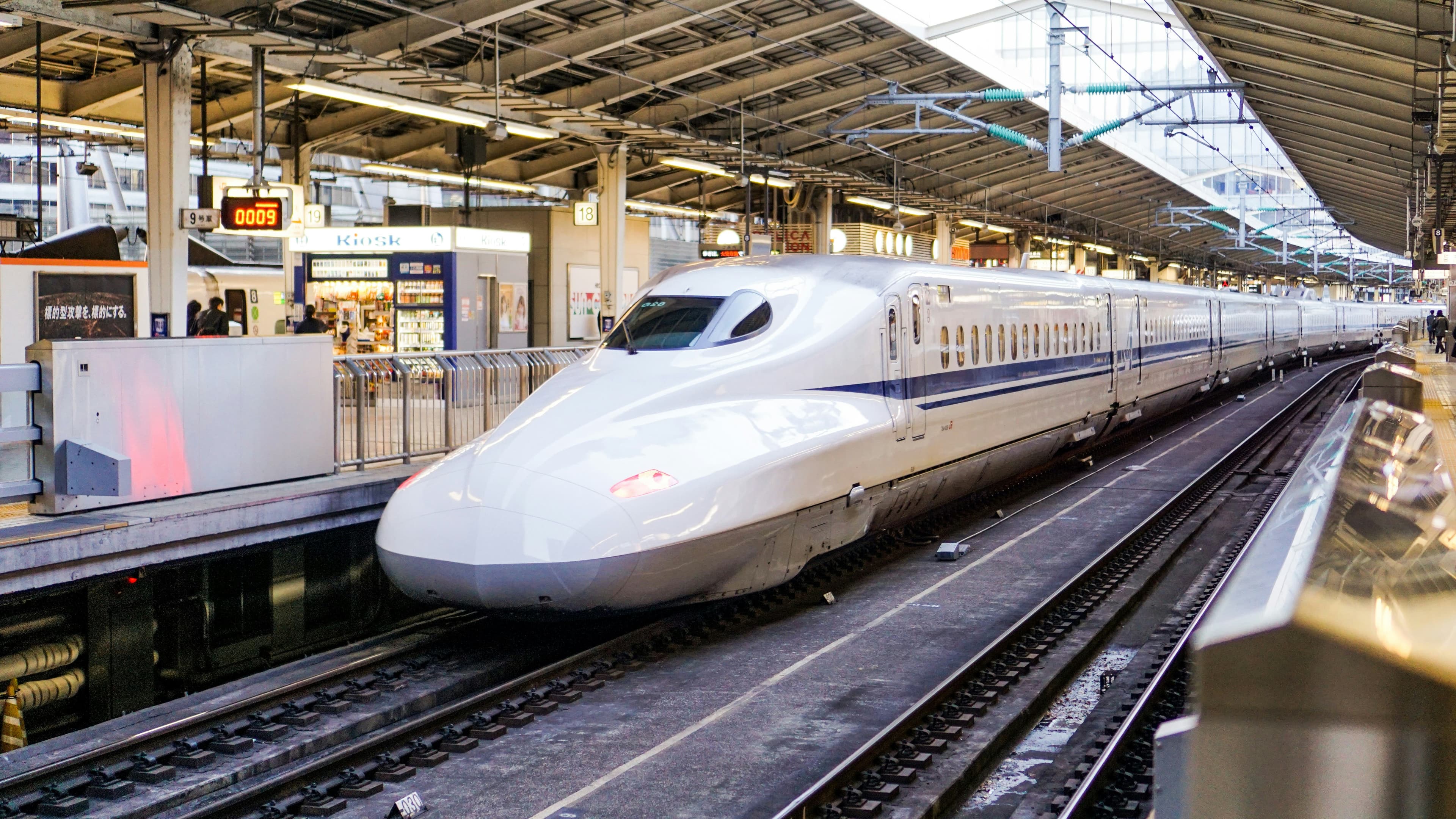Shinkansen to Kyoto